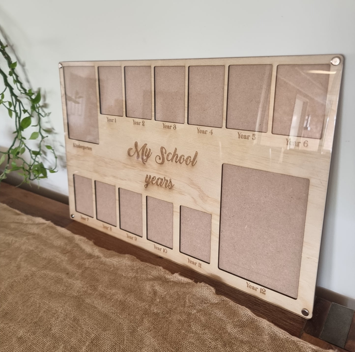 Personalised School Photo Frame