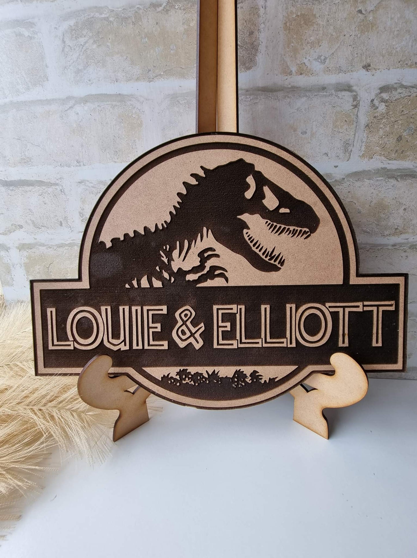 Jurassic World Door Sign